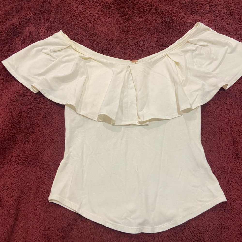 Free people off the shoulder top